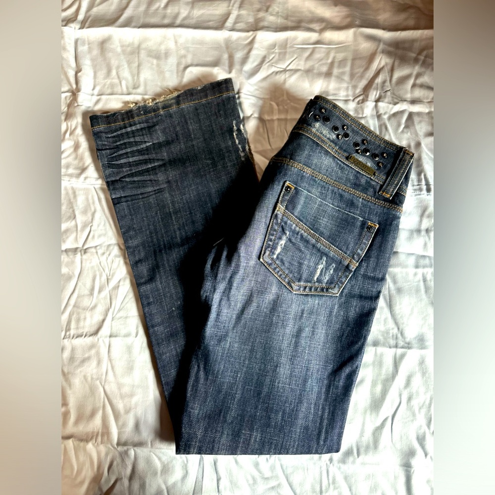 Vigoss Gold jeans size 9/10